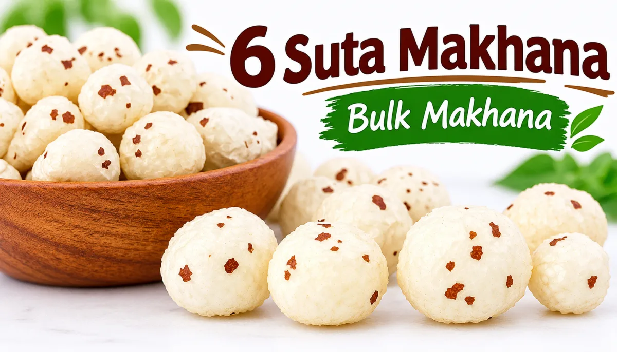 6 Suta Makhana - Food & Beverages supplier, exporter & wholesale manufacturer