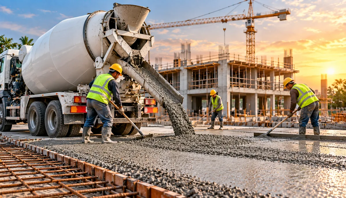 Ready Mix Concrete - Building & Construction supplier, exporter & wholesale manufacturer