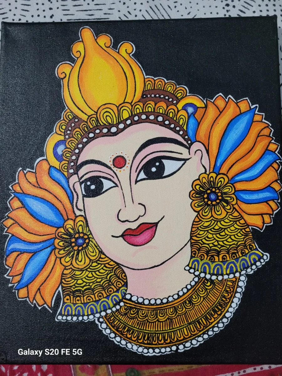 Madhubani Canvas Painting - Handcraft supplier, exporter & wholesale manufacturer