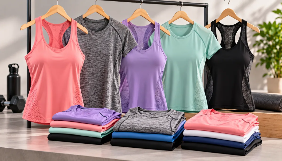 Workout Tops - Sports & Fitness supplier, exporter & wholesale manufacturer