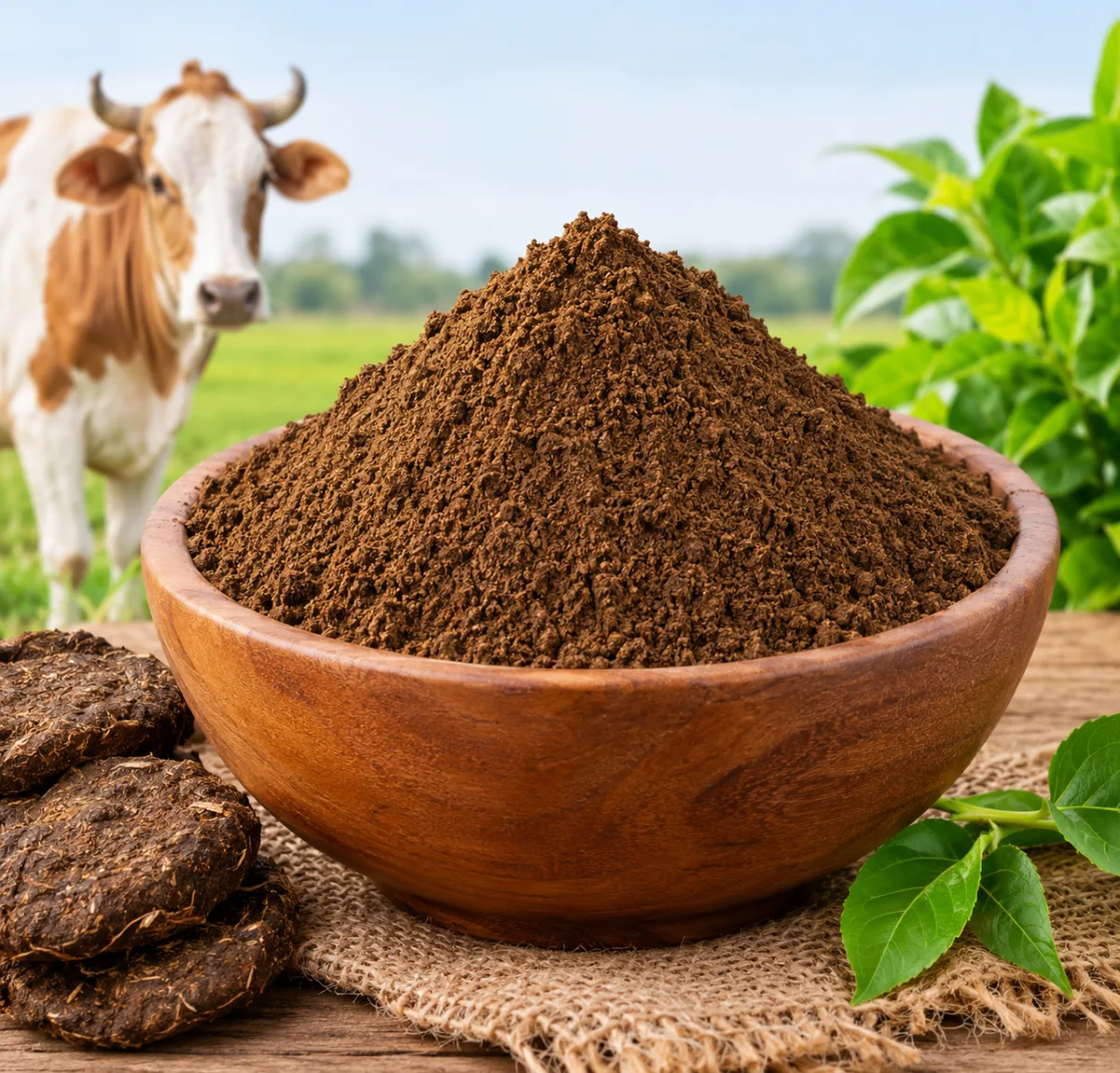 Cow Dung Powder - Agriculture supplier, exporter & wholesale manufacturer