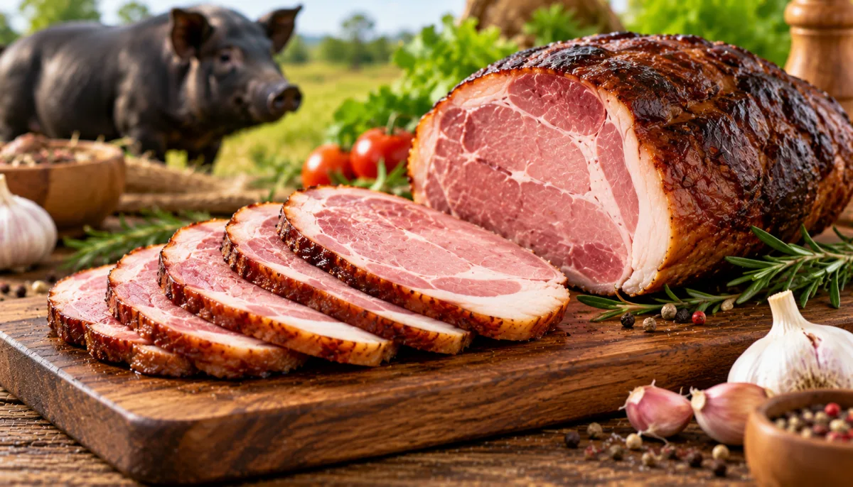 Black Pig Ham - Food & Beverages supplier, exporter & wholesale manufacturer