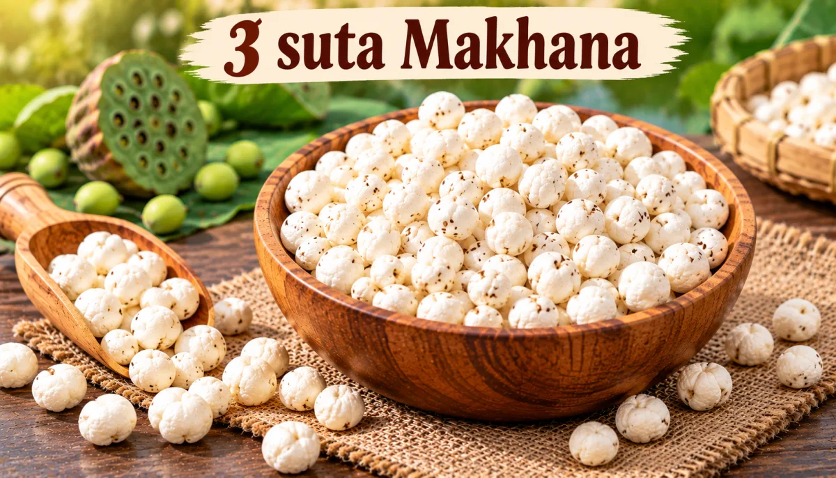 3 Suta Makhana - Food & Beverages supplier, exporter & wholesale manufacturer