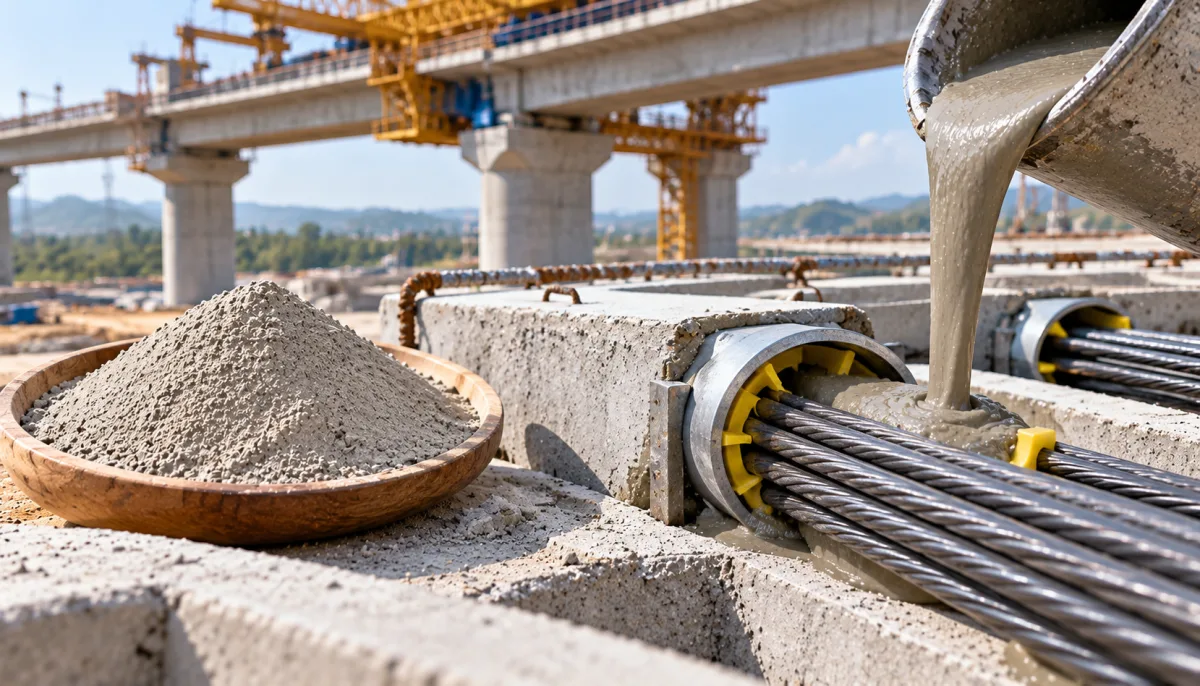 Prestressed Duct Grout - Construction Materials supplier, exporter & wholesale manufacturer