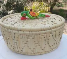 Pitara Fine Bird on Lid - Handcraft supplier, exporter & wholesale manufacturer