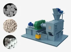 Double Output Ball Press Machine