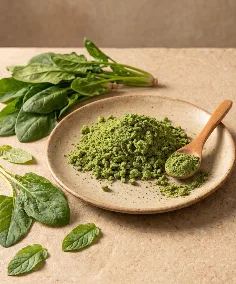 Spinach Dehydrated Powder - Food & Beverages supplier, exporter & wholesale manufacturer
