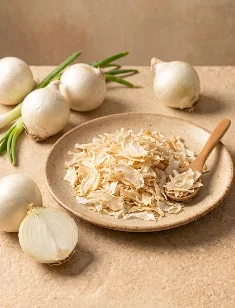 White Onion Dehydrated Flakes - Food & Beverages supplier, exporter & wholesale manufacturer