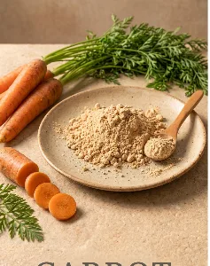 Carrot Dehydrated Powder - Food & Beverages supplier, exporter & wholesale manufacturer
