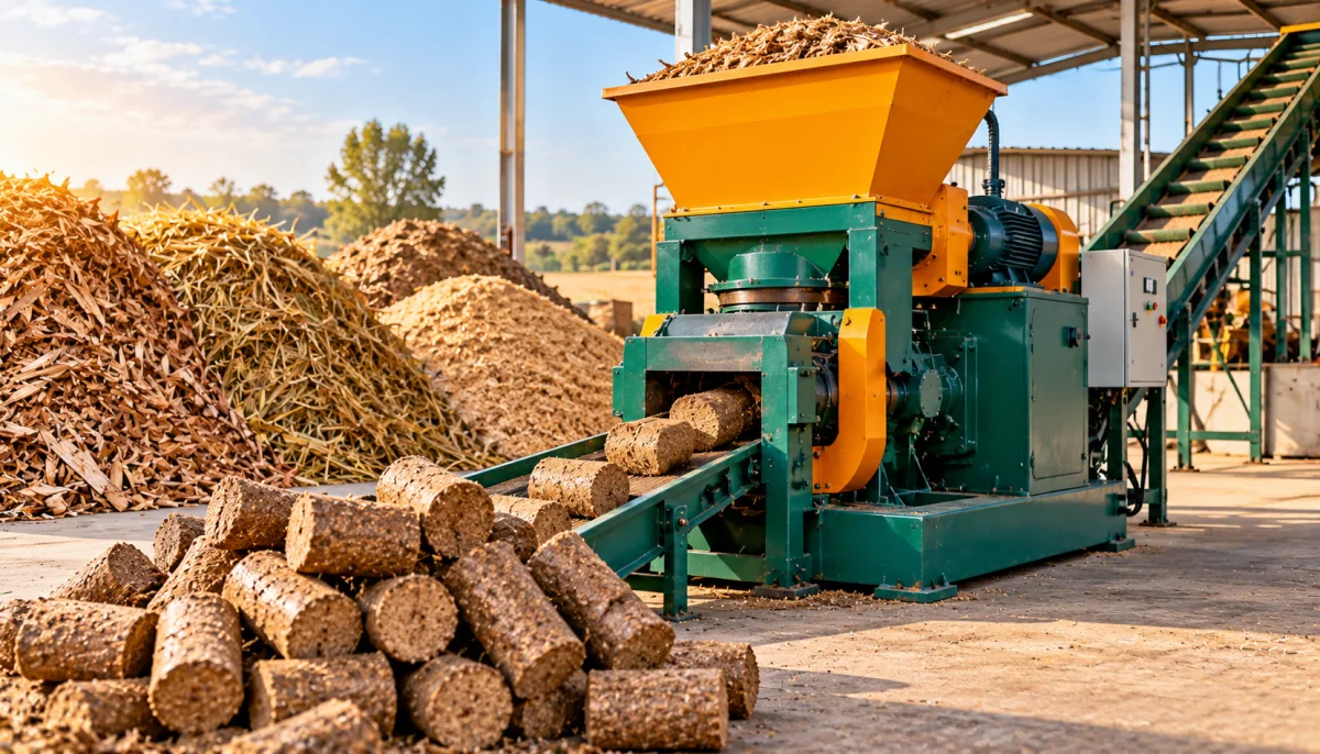 Biomass Briquetting Equipment - Agricultural Machinery supplier, exporter & wholesale manufacturer