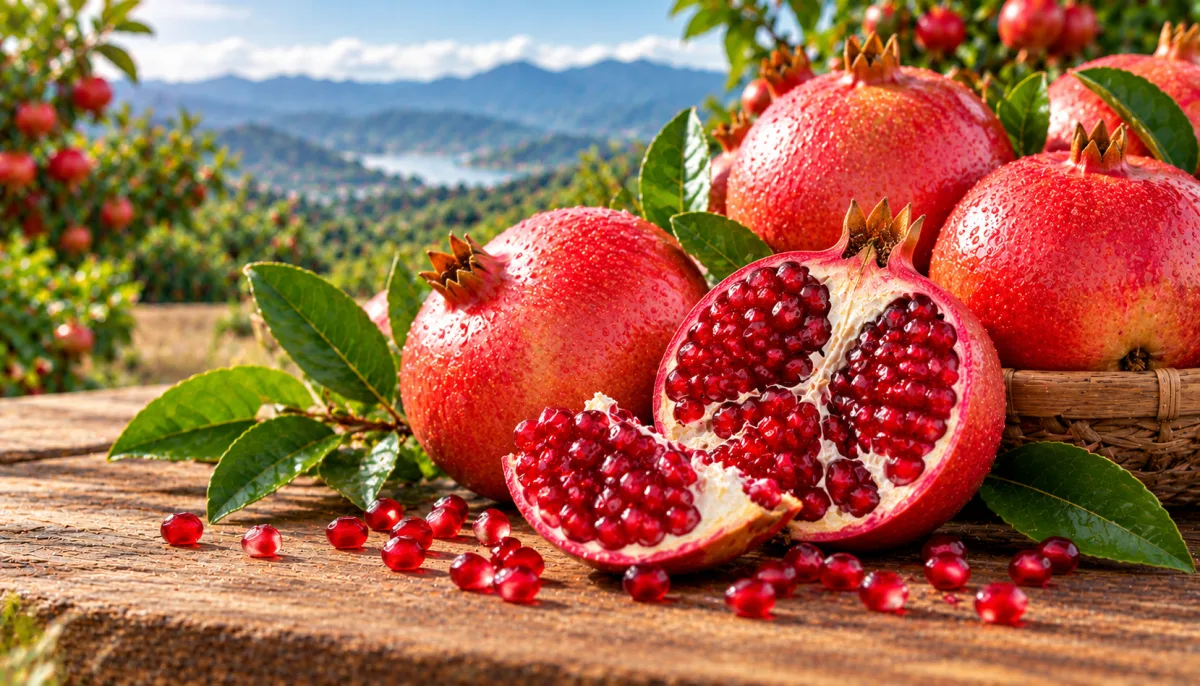 Fresh Pomegranates - Food & Beverages supplier, exporter & wholesale manufacturer