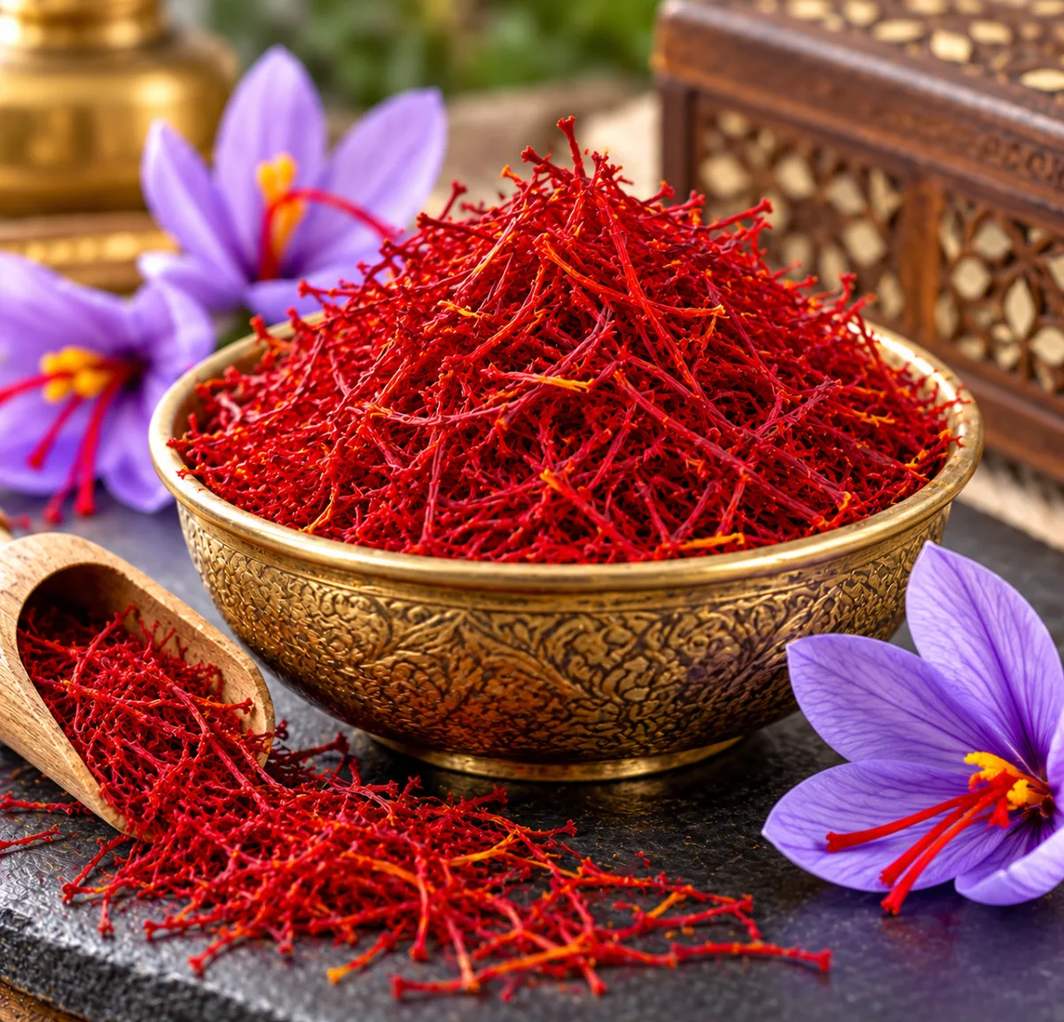 Kashmiri Saffron - Food & Beverages supplier, exporter & wholesale manufacturer