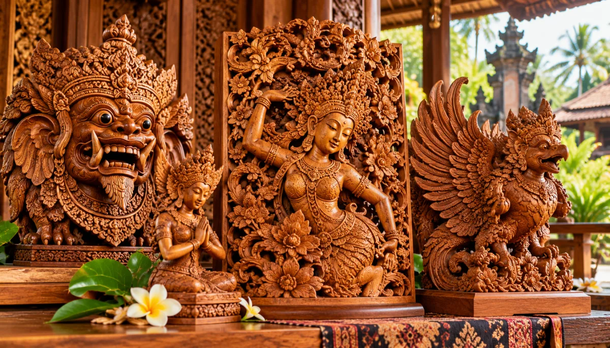Balinese Wood Carvings