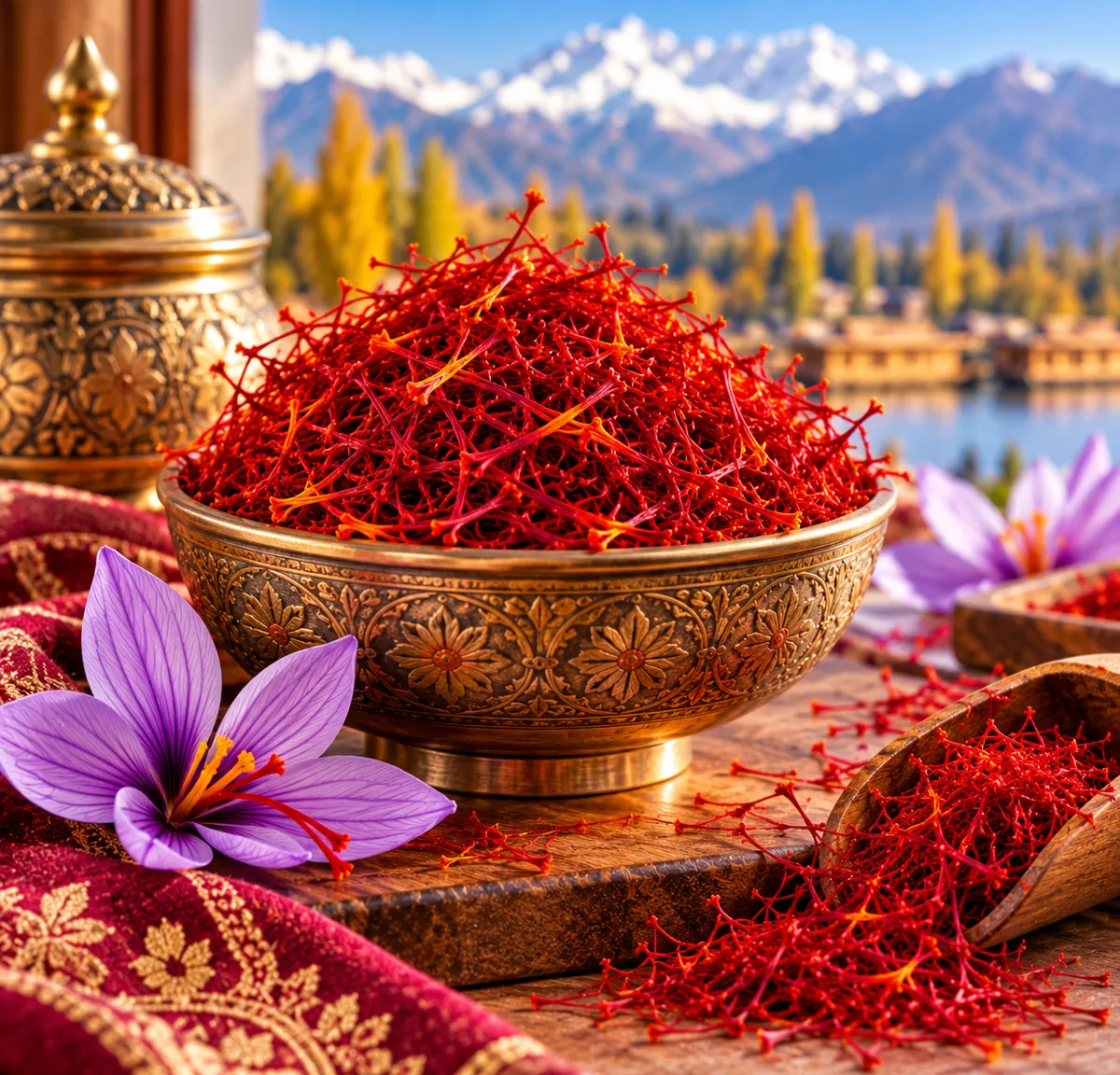 Kashmiri Saffron - Food & Beverages supplier, exporter & wholesale manufacturer