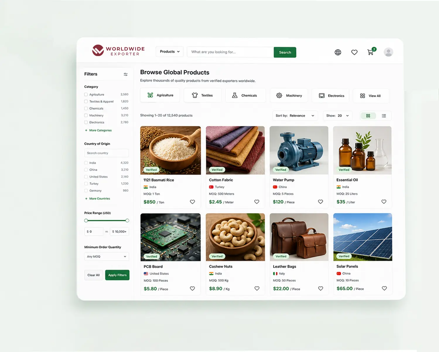 Browse Listings